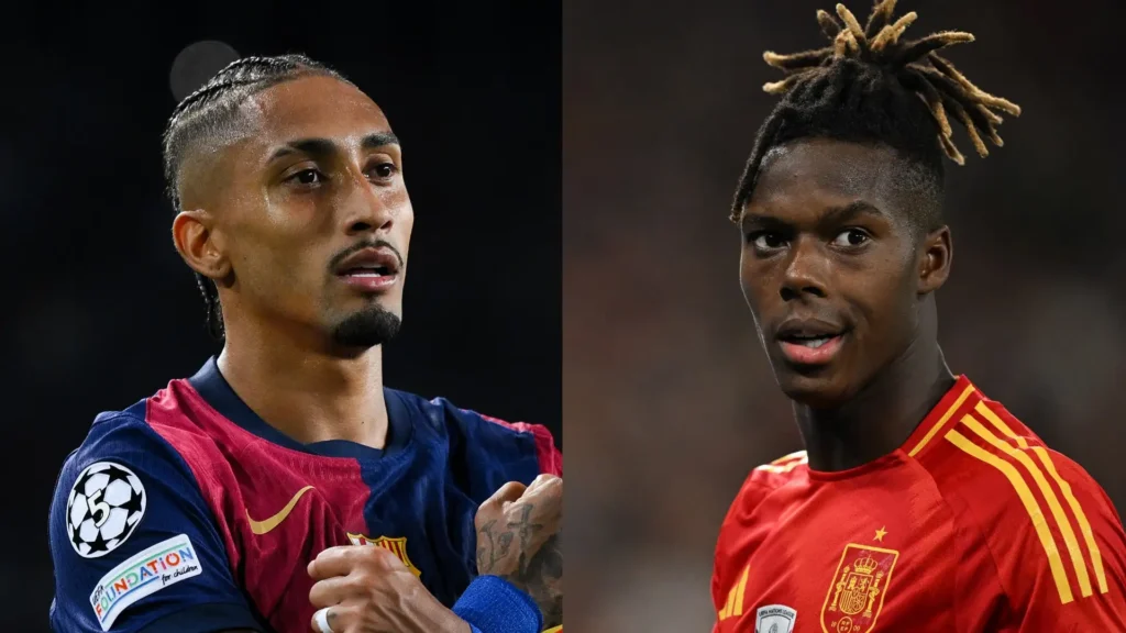 Raphinha Sambut Kedatangan Nico Williams di Barcelona temp