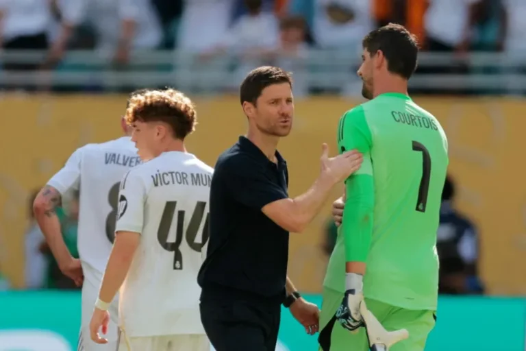 Xabi Alonso Real Madrid Imbang dalam Debutnya temp