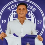 Toulouse FC Penyerang Argentina Santiago Hidalgo temp